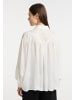 RISA Oversize-Bluse in Wollweiss