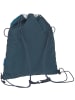 Bold School String Bag dark blue in blau