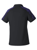 erima Damen Poloshirt in schwarz/ultra violet