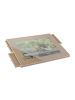 relaxdays Puzzlebrett in Natur - (B)93 x (H)4 x (T)67 cm