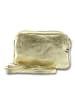 Florence Leder Umhängetasche Florence Tasche gold ca. 22cm