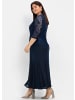 sheego Abendkleid in marine