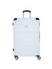 Nowi Rhodos 4 Rollen Trolley 75 cm weiss-sz