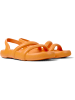 Camper Sandalen " Kobarah Flat " in Helles Orange