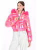 myMo Women Jacket in pink rainbow