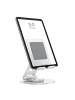 COFI 1453 Tablet Ständer in Silber 360° Verstallbar für Geräte mit in Silber