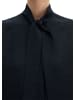 Marc O'Polo Crinkle-Schluppenbluse regular in Deep Night Blue
