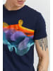!SOLID Print-Shirt SDPedro 21300590-ME T-Shirt mit Print in Blau
