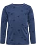 Hummel Kinder Longsleeve "Mini Wool T-Shirt Longsleeve" in Blau