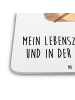 Mr. & Mrs. Panda Untersetzer Igel Grillen mit Spruch in Weiß
