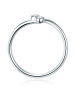 Trilani Ring aus Sterling Silber mit Zirkonia in silber