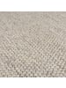 KADIMA DESIGN Wollteppich handgewebt Struktur hochdicht Teppich Wolle-Polyester in Beige