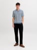 Jack & Jones Gestricktes Polo in Ashley Blue