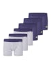 Schiesser Retro Short / Pant Kids Boys Feinripp Cotton in Blau gestreift