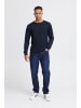 BLEND Strickpullover BHPullover 20717497 moderner Strickpullover in Blau