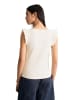 Marc O'Polo DENIM Ärmelloses Volant-Top regular in Silky White