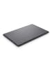 relaxdays 4 x Schieferplatte in Anthrazit - (B)26 x (T)16 cm
