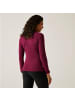 Regatta Shirt Yonder II Powerstretch Midlayer in Dark Pimento