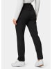 GOLDNER Stoffhose Elegante Joggpants SARA, hoher Bund in schwarz