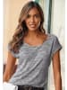 Vivance by Lascana Kurzarmshirt in navy