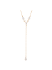 faina Women Pendant Necklace in Rose Gold