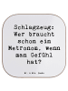 Mr. & Mrs. Panda Untersetzer für Gläser Spruch Schlagzeug Gefühl... in Weiß