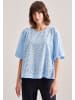 Seidensticker Shirtbluse Regular Fit in Hellblau