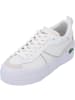 Lacoste Schnürschuhe in white