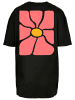 Merchcode Merchcode Ladies Flower Art Tee in black