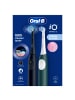 Oral-B Elektr. Zahnbürste "iO2 DUO + 12 Bürsten Ultimative Reinigung" in Schwarz/Grün
