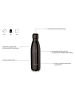 Echtwerk Trinkflasche "Shiny" 500 ml in Schwarz