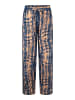 Linga Dore Set Nachtwäsche in Tie dye dark denim/apricot