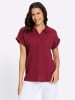 WITT WEIDEN Poloshirt in dunkelrot