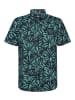 Petrol Industries Allover-Print Shirt Noche in Blau
