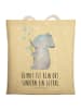 Mr. & Mrs. Panda Tasche Elefant Seifenblasen mit Spruch in Gelb Pastell