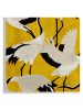 WALLPAPERS4BEGINNERS Tapete Reiher in Gold - (W) 200 × (L) 280 cm