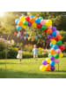relaxdays Luftballon Bogen in Gold - (H)230 x (B)230 cm