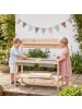 roba Matschküche Fun Outdoor+ aus Holz – wetterfeste Spielküche für draußen