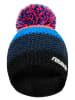 Reusch Mütze Reusch Mütze Enzo Beanie für Sport & Freizeit in 7333 blck/blck iris/fery cor