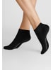 Hudson Sneakersocken Only 2-Pack hautfreundlich in Black