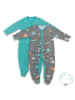 Schlummersack Bio Baby-Schlafanzug langarm 2er Pack in Grau