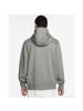 Nike Sweatshirt in DK GREY HEATHER/LT SMOKE GREY/WHITE