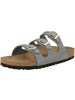 Birkenstock Sandale Florida SFB geöltes Nubukleder schmal in grau