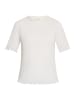 CARTOON Halbarm-Shirt mit Kragen in Rohweiß