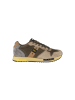 BLAUER USA Grün Leder Herren Sneaker