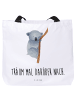 Mr. & Mrs. Panda Reisetasche Koalabär mit Spruch in Weiß