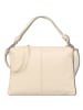 Toscanto Leder Schultertasche Toscanto Tasche beige ca. 37cm