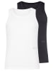 Sloggi Unterhemd / Tanktop SLG Base in Weiß / schwarz