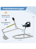 COSTWAY Sitzbagger 360° drehbar in Grau