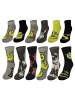 Shrek Shrek Socken Adventskalender mit 12 Paar kurz und lang in Mehrfarbig